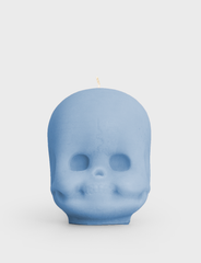 Skull Doll Head Candle
